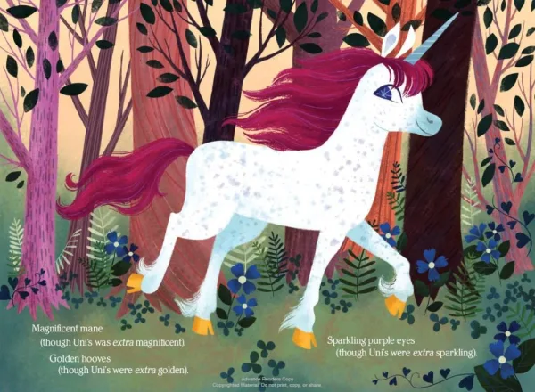 The book "Uni the Unicorn"