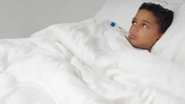 Sick baby